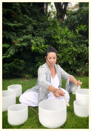 Sesión de sound healing